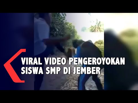 Viral Video Pengeroyokan Siswa SMP di Jember