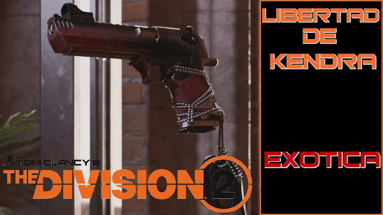 COMO CONSEGUIR LA LIBERTAD DE KENDRA!!! (THE DIVISION 2)
