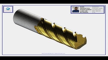 DRILL BIT   SOLIDWORKS SWEEP   SOLID PROFILE