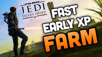 Early Bogano XP FARMING METHOD Star Wars Jedi Fallen Order