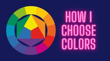 How I choose Colors ! - Adult Coloring