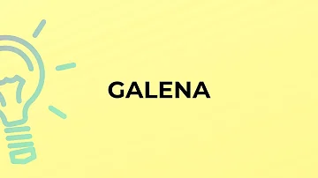 Per cosa viene utilizzata la galena?