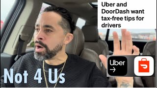 DoorDash Drivers Were LIED To. No Tax On Tips Political SCAM