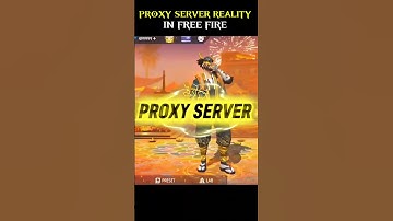 PROXY SERVER REALITY IN FF🤯💥#freefire #freefireshorts #vviralshorts #youtubeshorts
