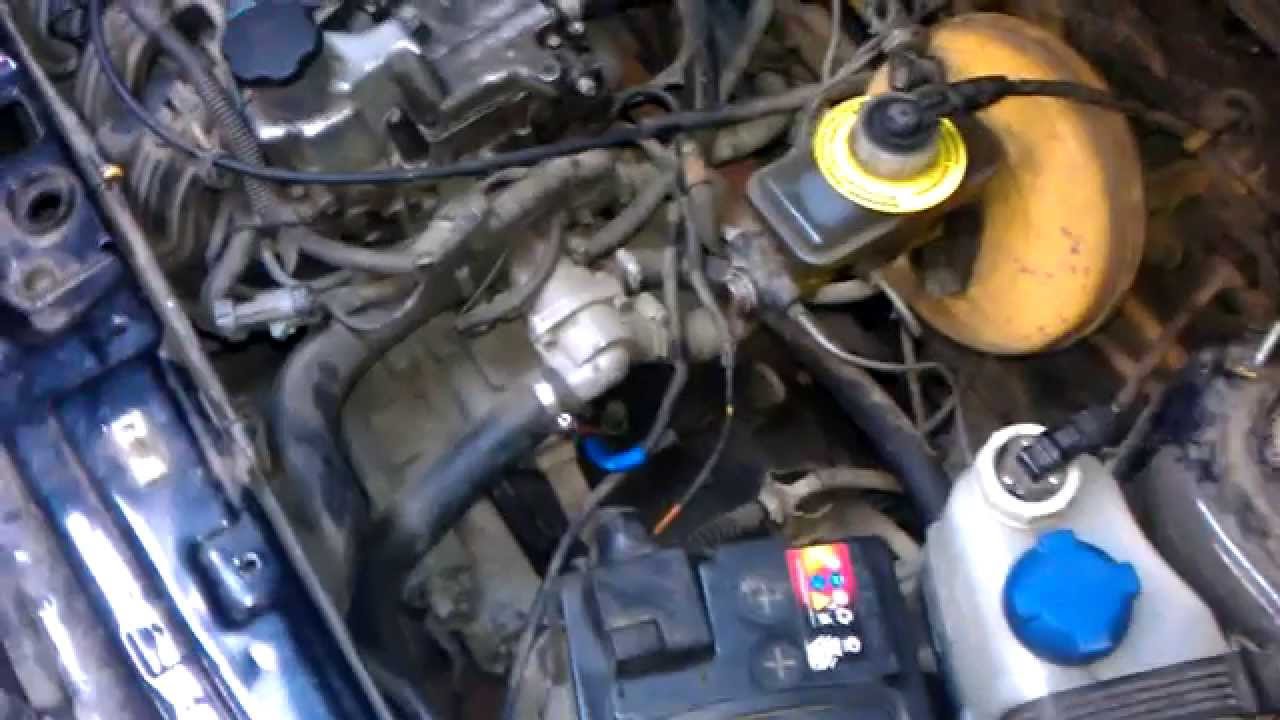 Снятие стартера ВАЗ 2108 - YouTube