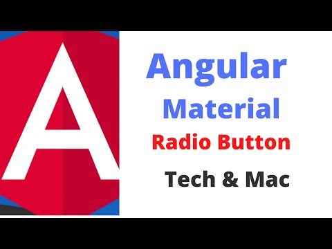 Learn Angular Material | Part #4| Radio Button | Angular Material for Beginner