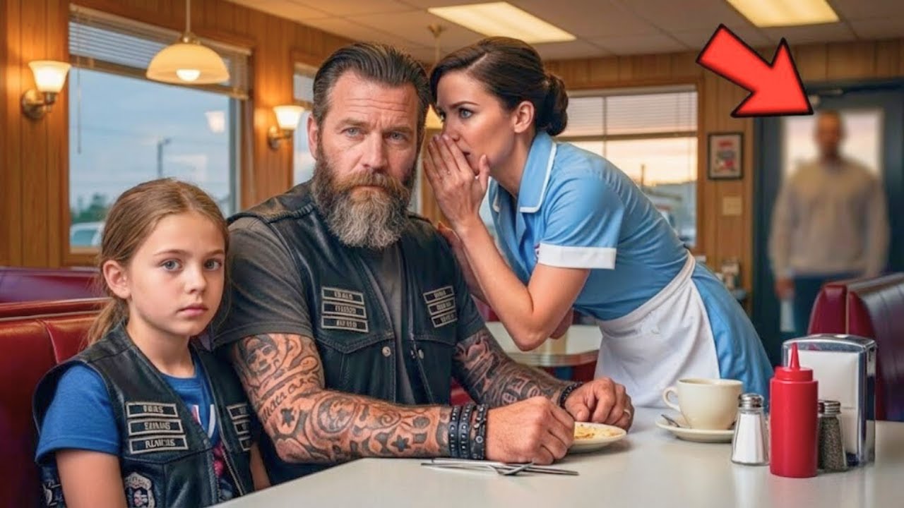 «Cet Homme Fixe Ta Fille», Avertit La Serveuse Un Hells Angel — Sa Réaction Choqua
