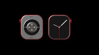 Making of Apple Watch Series6 in AutoCad