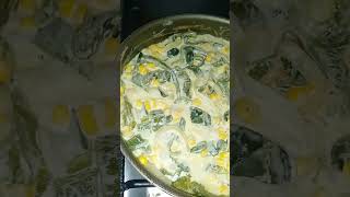 Rajas De Chile Verde Poblano Con Crema Y Elote