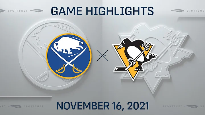 NHL Highlights | Sabres vs. Penguins - Nov. 16, 2021