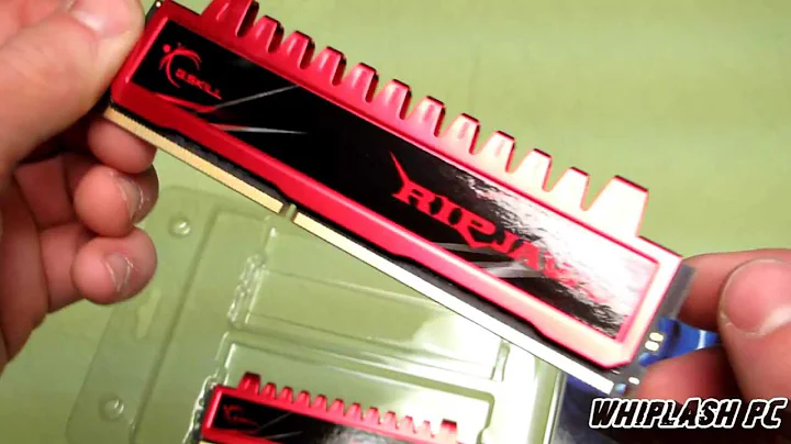 Unboxing : G.SKILL Ripjaws Series