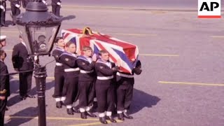 Funerals of Mountbattens including Romsey