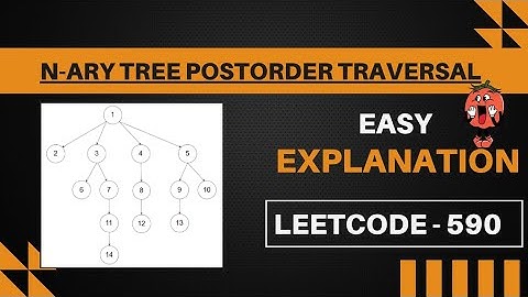 590. N-ary Tree Postorder Traversal || Leetcode 590 || Easy explanation || Hindi || code Wizard