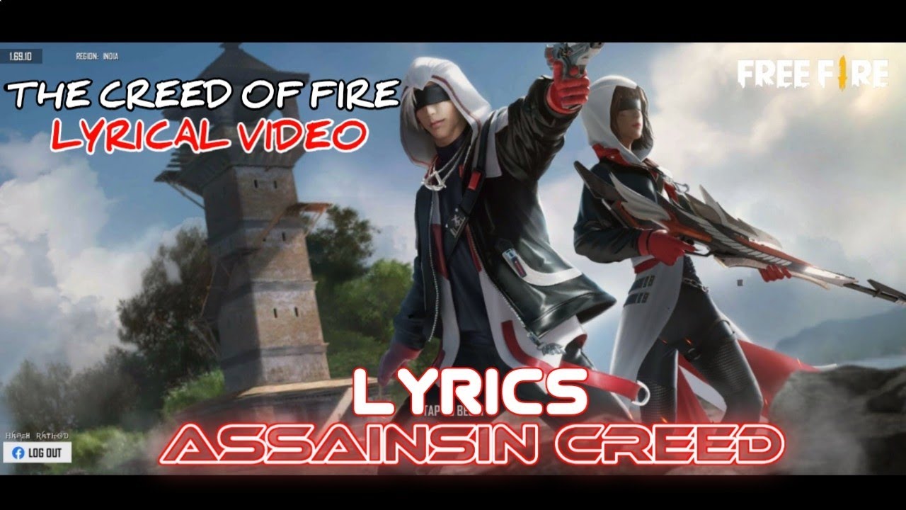 Lyrics Video | Free Fire New Lobby Song 2022 | Assassin's Creed New Update ( Theme Song ) Free Fire