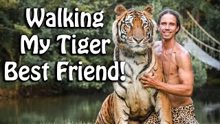 Walking My Tiger Best Friend! | Myrtle Beach Safari