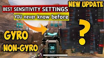 NEW! 🔥 SENSITIVITY SETTING AFTER UPDATE (Aimbot)🎯 | Apex legends mobile