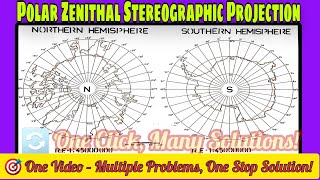Polar Zenithal Srereographic Projection 