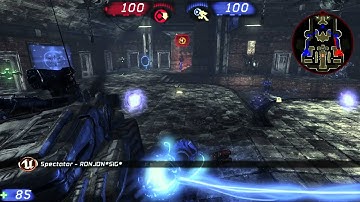 UT3 DOWNTOWN - chupacabra- spectating Unreal Tournament 3 multiplayer gameplay