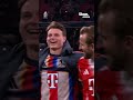 Bayern celebrate with fans after sealing DFB-Pokal semi-final spot 👏 #DFBPokal #BayernMunich