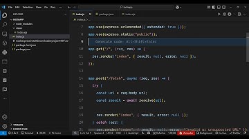Node.js Express Twitter API Project to Download X/Twitter User Profile Posts in Browser Using JS