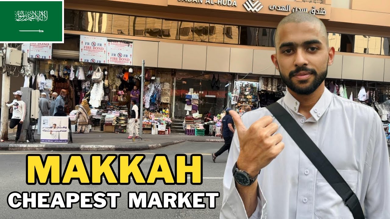 Exploring Makkah’s Cheapest Market | Ibrahim Khalil Road | Saudi Arabia 🇸🇦