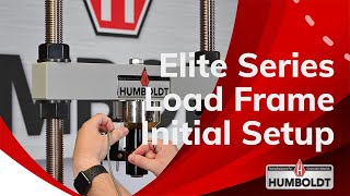 Elite Series Load Frame Pancake Load Cell and Displacement Transducer Setup Guide