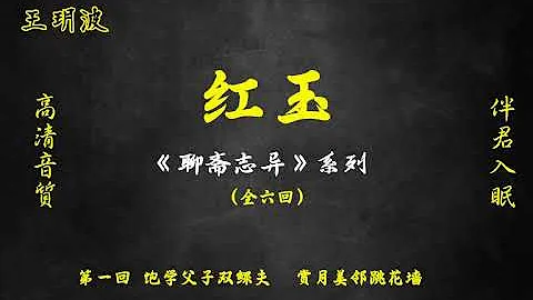 王玥波评书《聊斋志异》系列之【红玉】高清音质  伴君入眠 - DayDayNews