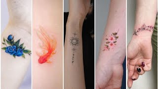Most Beautiful Wrist Tattoos For Girls 2024 | Small Wrist Tattoo Designs | Womens Wrist Tattoos!