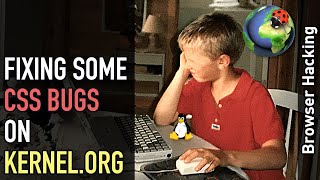 Browser hacking: Some CSS layout issues on kernel.org