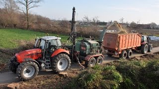 Same Diamond 265 & Jenz HEM 561 chipper - Christophe Bisschop bvba