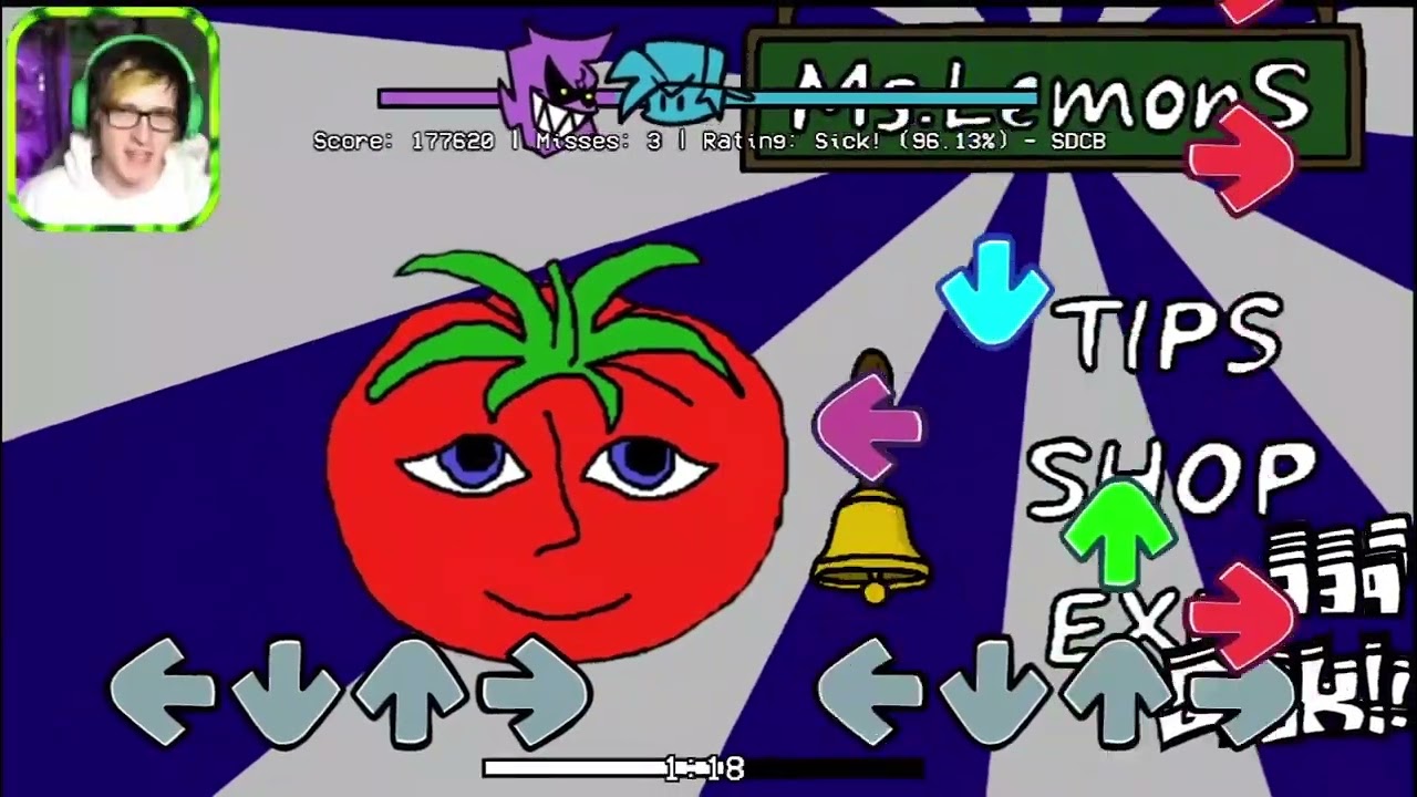 FNF Vloo guy Bite D-sides Bjiuu Mike mix Charted