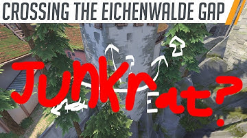 *NEW* HOW TO CROSS THE EICHENWALDE GAP AS JUNKRAT [overwatch]