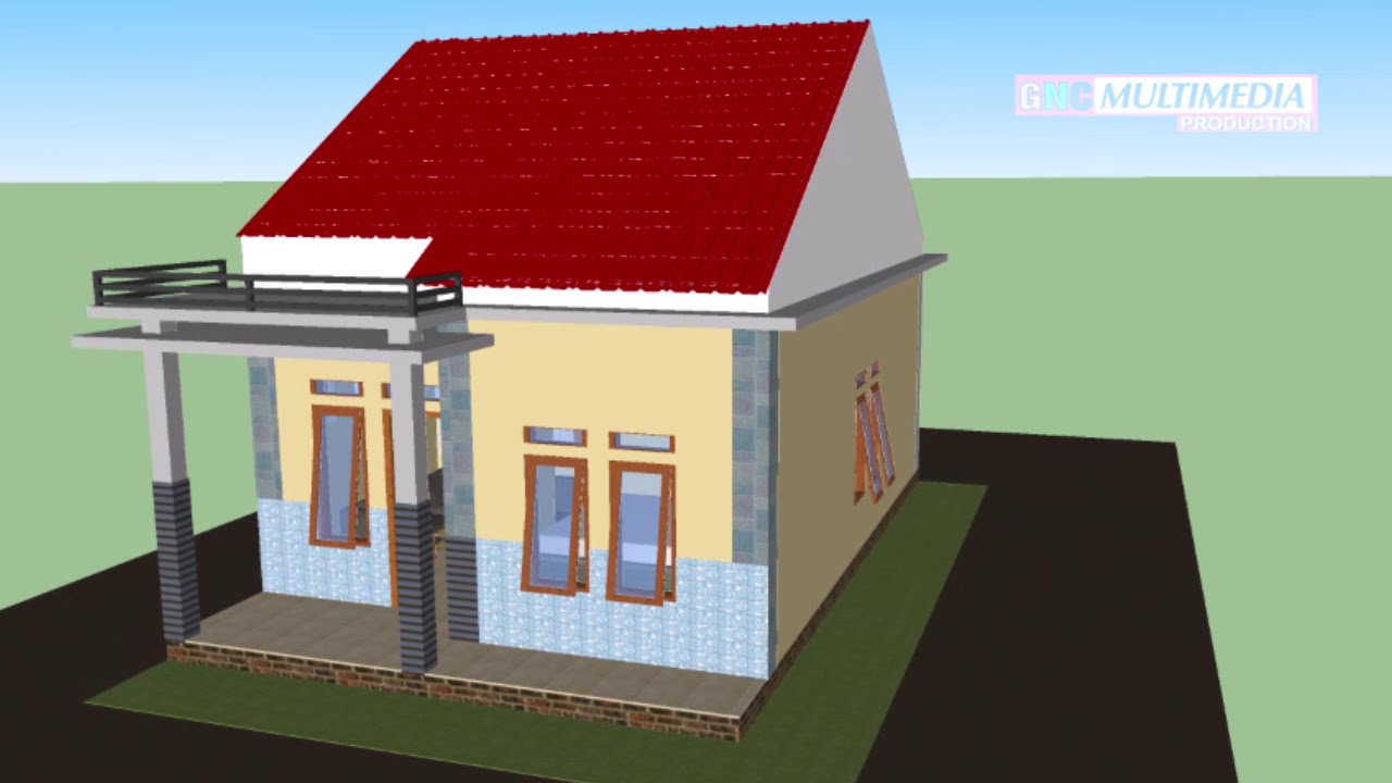 Desain Rumah Cantik Ukuran 5 5 X 9 Meter Rumah Minimalis Modern Youtube