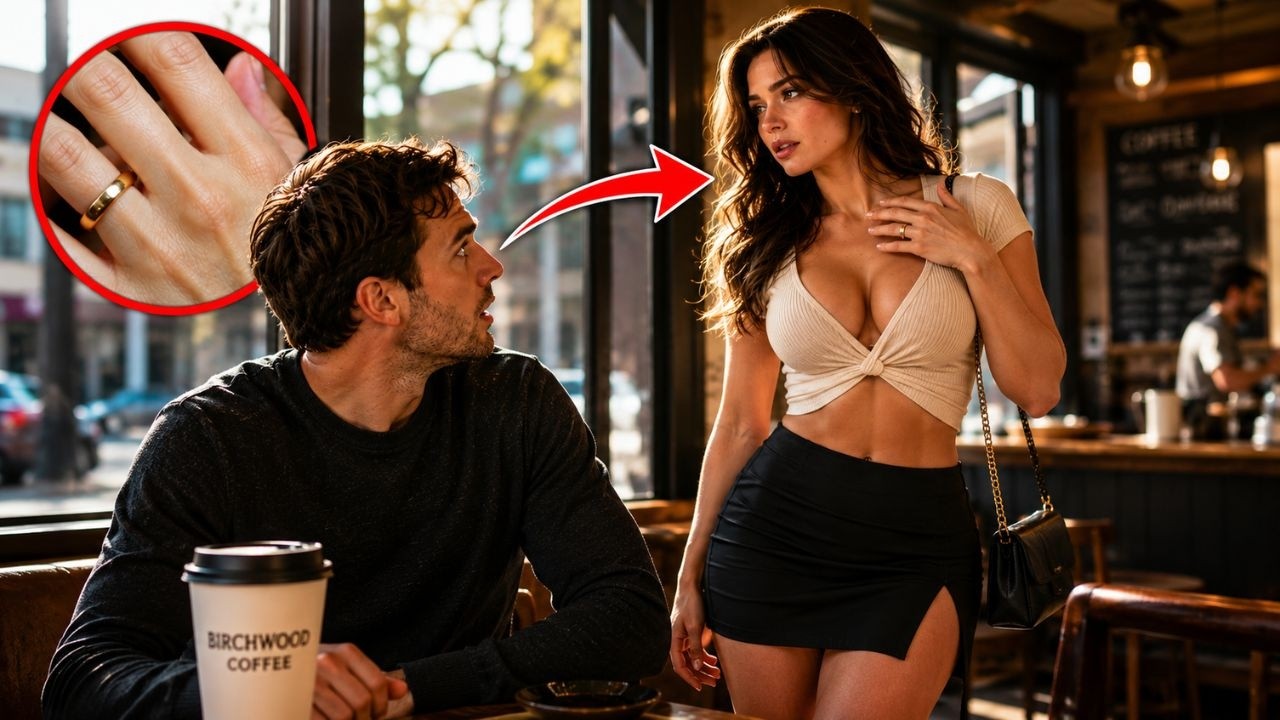 11ヶ月間、毎日メッセージを交換してきた女性に、やっとコーヒーショップで会うことになった。ドアが開き、彼女が微笑んだ。その瞬間、私の目に飛び込んできたのは、彼女の左手にはめられた、きらめく結婚指輪だった。11ヶ月間、彼女が既婚者だなんて一言も言わなかった。立ち上がってそのまま去るべきだと思った。しかし、彼女が私の視線に気づき、震える声でこう言った。「あなたが思っているようなことじゃないの。」...