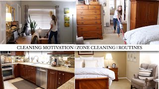 CLEANING MOTIVATION | ZONE CLEANING | ROUTINES