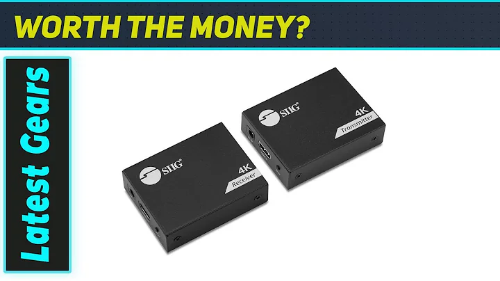 SIIG 4K HDMI KVM Extender: Best Zero Latency USB Extender?