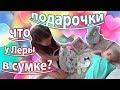 СИМА РЕАГИРУЕТ И ДАЖЕ ПОЁТ! Получили чудесные ПОДАРОЧКИ! Что у Леры в сумке?