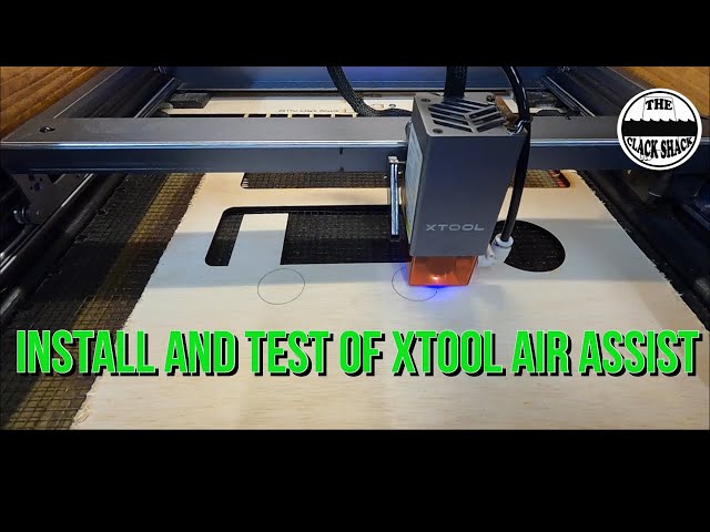 XTool D1 Ultimate Enclosure With Air Assist Build. Works With