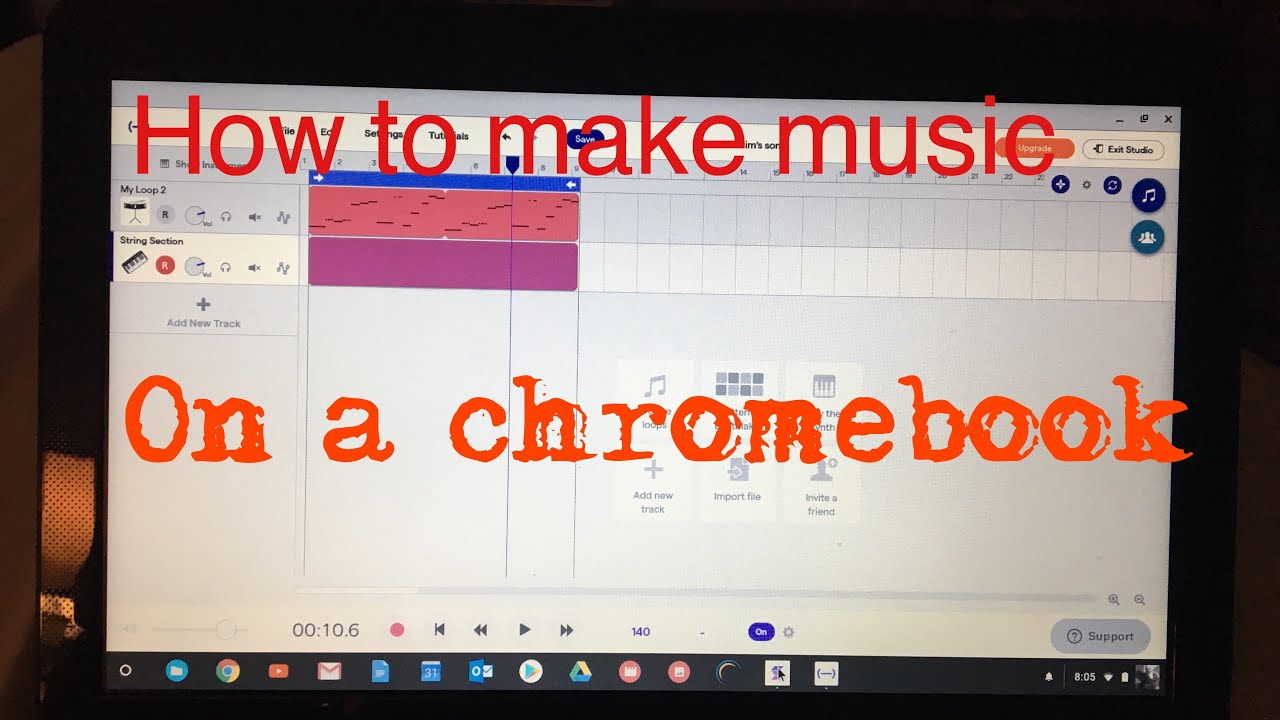 beat maker chromebook