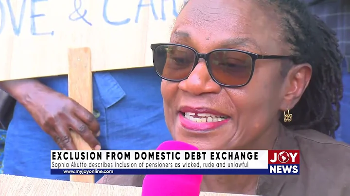 Exclusion from DDE: Sophia Akuffo describes inclusion of pensioners as wicked, rude and unlawful.