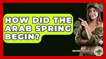 How Did The Arab Spring Begin? - Military History HQ