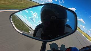 2025 BMW F 900 R on track (slow group) + testing sport screen lap timer