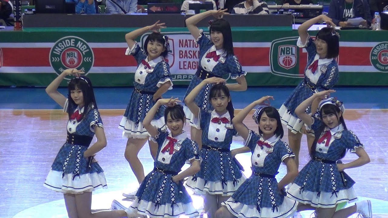 20160416 AKB48チーム8 NBLアルバルク東京vs千葉ジェッツ (試合前ライブ)