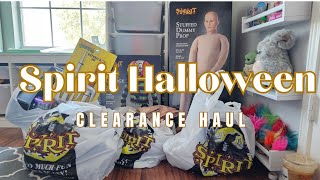 Spirit Halloween Clearance Haul | Plus Clearance Tips 2023