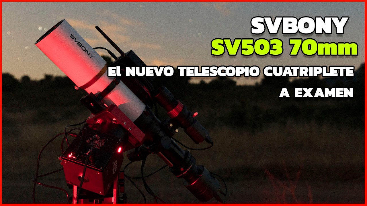 SVBONY 503 APO 70mm 🔥 ¿El MEJOR telescopio económico para astrofotografía?