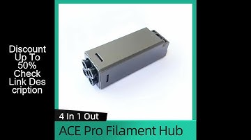 Kobra 3 Filament Hub for S1C Anycubic Kobra 3 Combo ACE Pro Four In One Out Component 8-in-1 8 Color