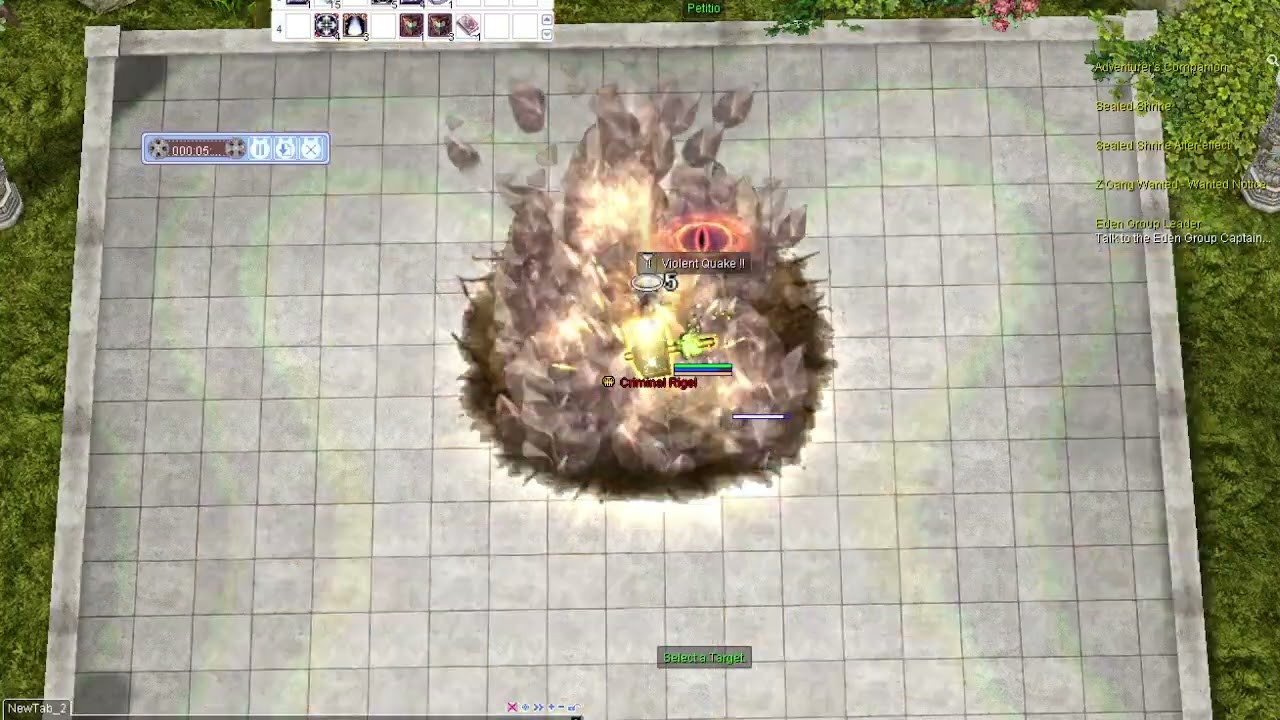 [IRO Chaos]Hall of Life Lv.16 Cardinal 'Violent Quake' build Solo