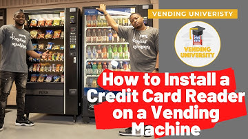 How to Install a Credit Card Reader on a Vending Machine