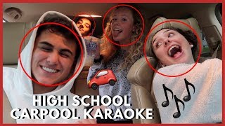 Carpool Karaoke-High School Edition