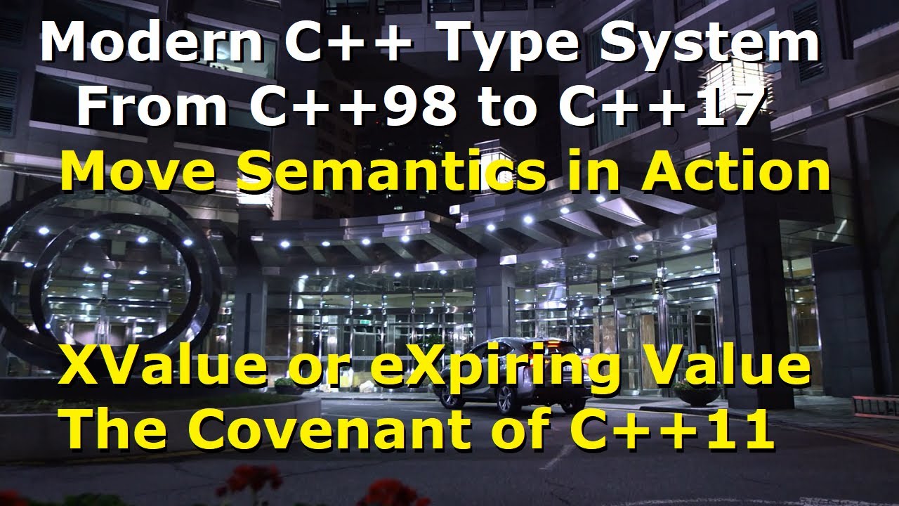 C++ #03: C++ Move Semantics in Action - YouTube